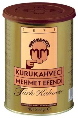 Курукахвечи Мехмет Эфенди жестяная банка