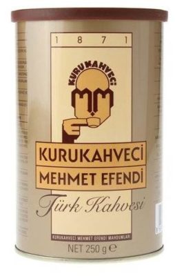 Курукахвечи Мехмет Эфенди жестяная банка