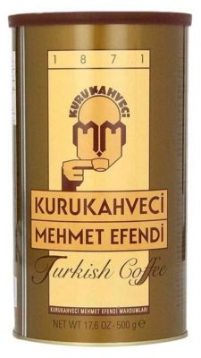 Курукахвечи Мехмет Эфенди жестяная банка