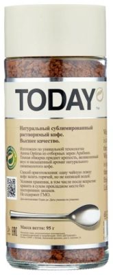 Сегодня Pura Arabica сублимированная